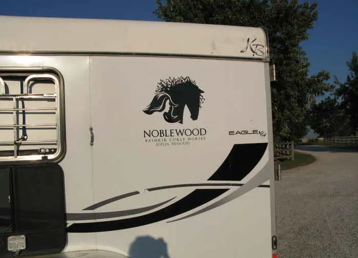 Trailers with decals may be more theft resistant