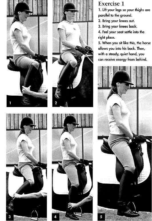 learning to drop into your seat bones may help reduce friction