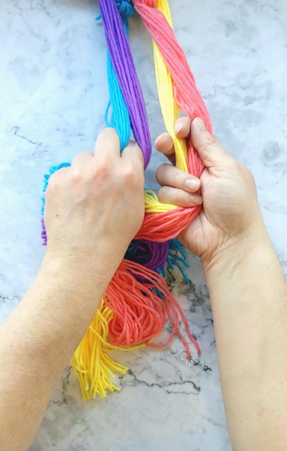 How to Braid Four Strand Braids | LearningHorses.com
