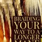 how to help a mane grow and stay thick using pasture braids