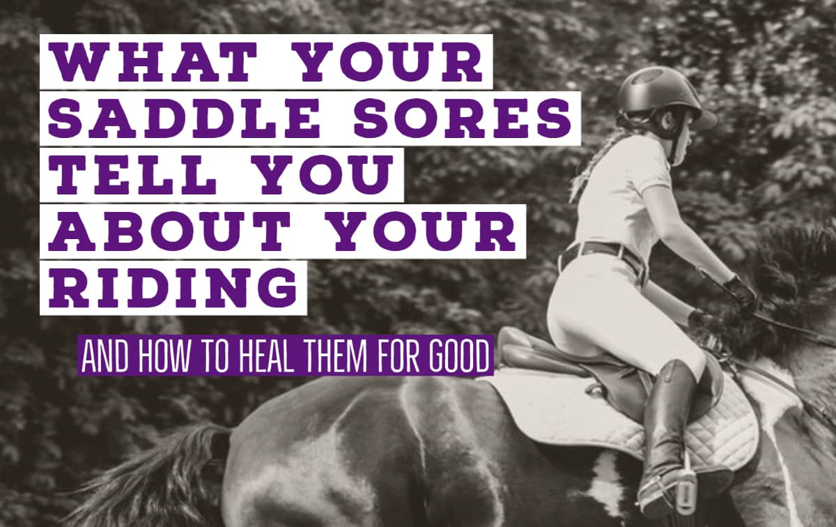 How to improve your riding by listening to what your body is telling you about your seat