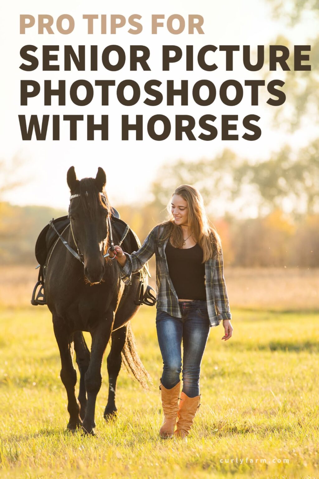 250 Ideas for Senior Pictures with Horses: + Tips | LearningHorses.com